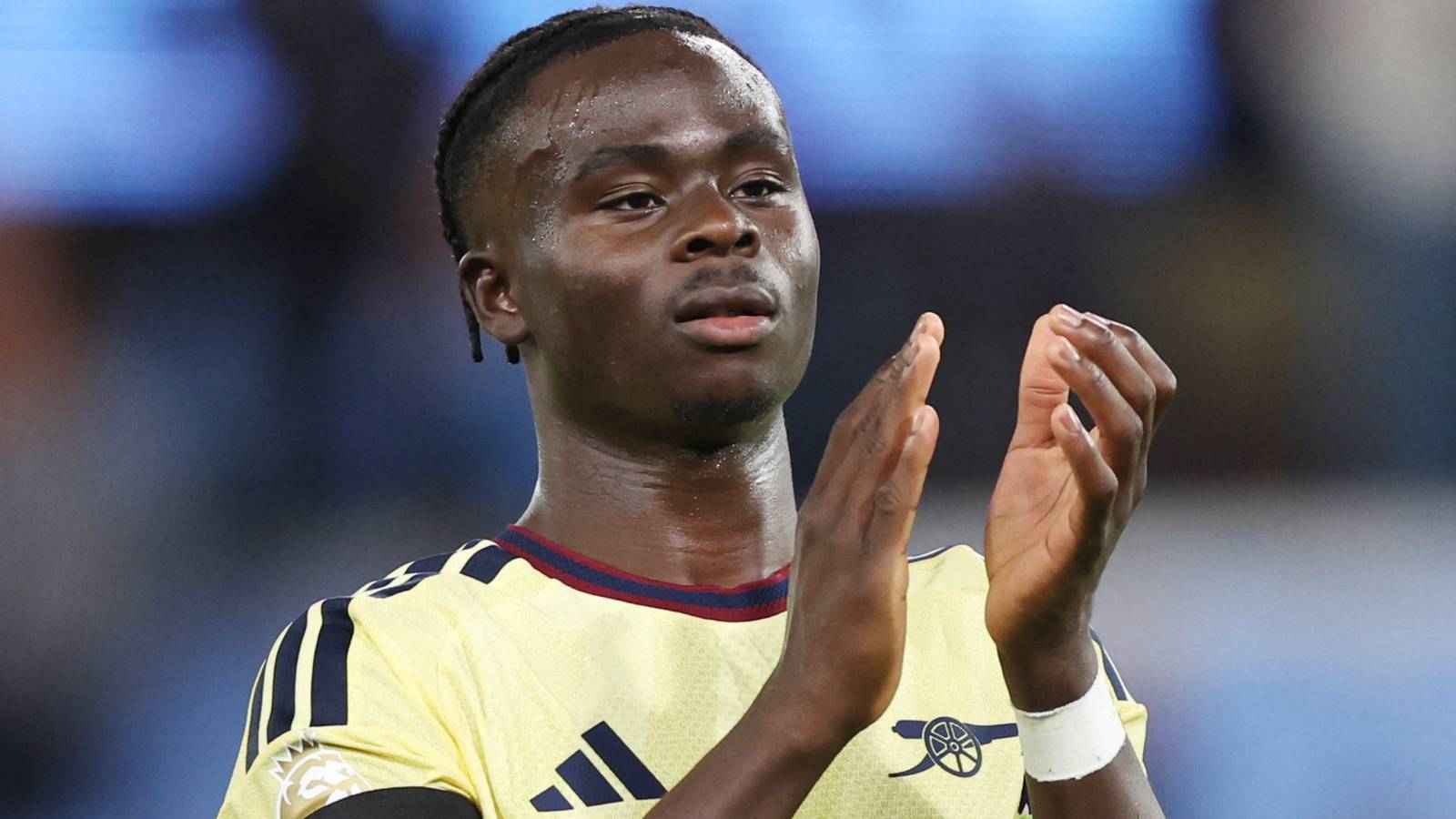 Bukayo Saka Issues 4-Word Response When Asked What He Thinks About Chelsea