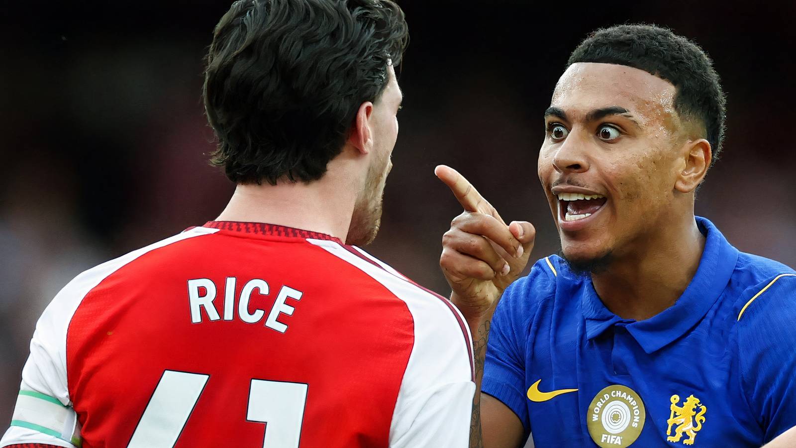 Arsenal Fans Had 8-Word Chant For Morgan Rogers After Heated Declan Rice Clash