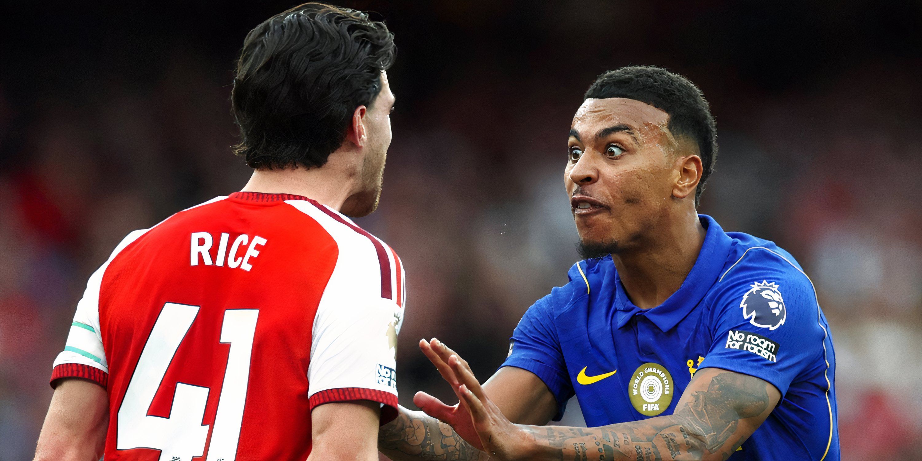 Ex-PL Ref Gives Strong Take on Rogers and Rice Incident in Arsenal 2-1 Chelsea