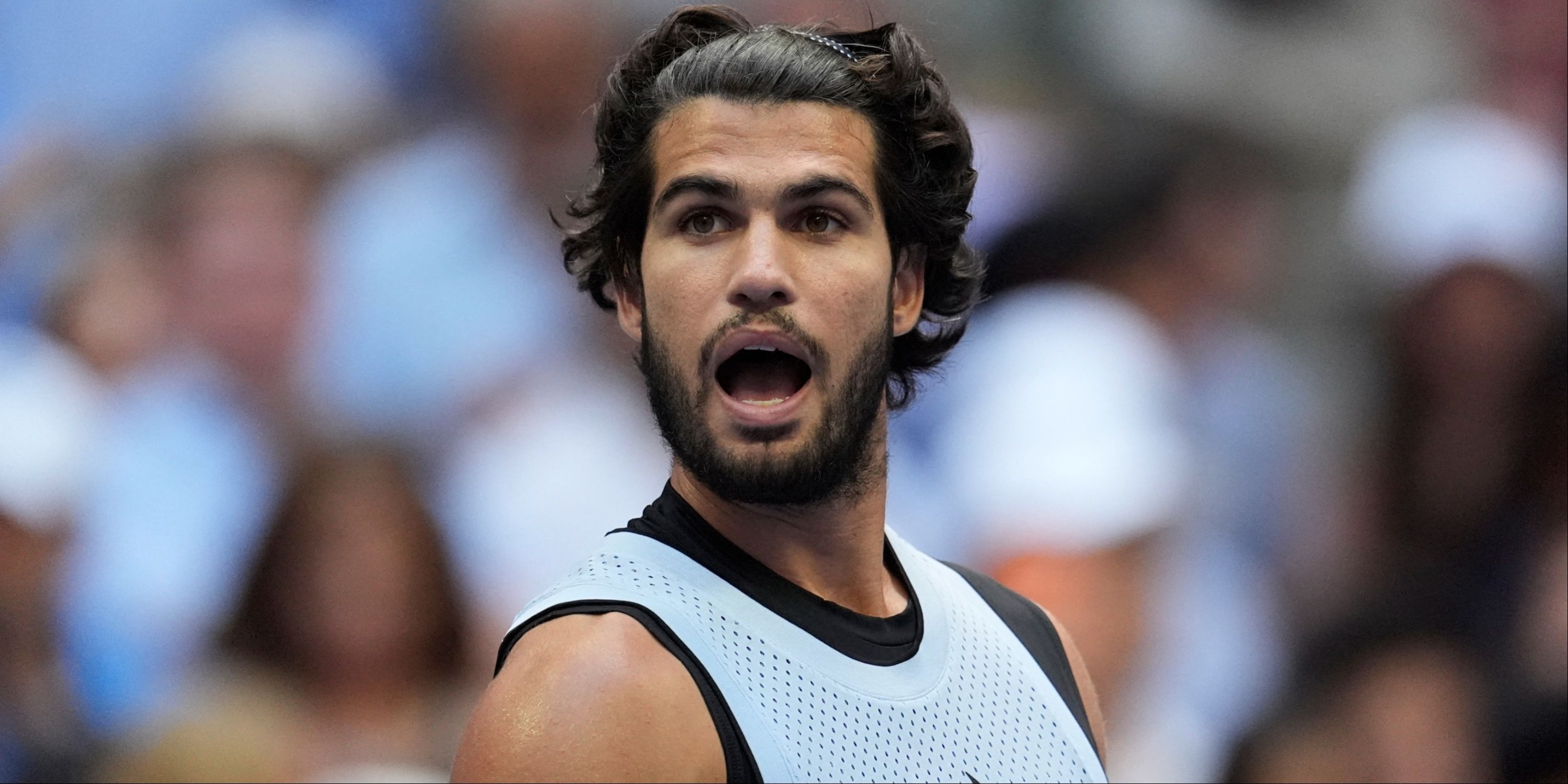 US Open: Footage of Women Filming Carlos Alcaraz Change Clothes Goes Viral