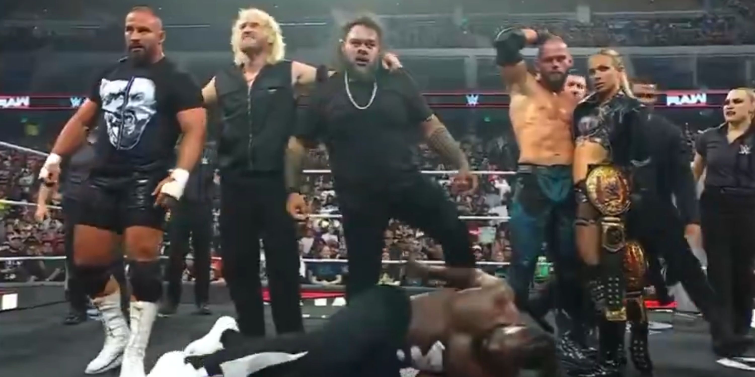 WWE Raw: Hardcore Holly Causes Stir With Tweet About Oba Femi Going Off-Script