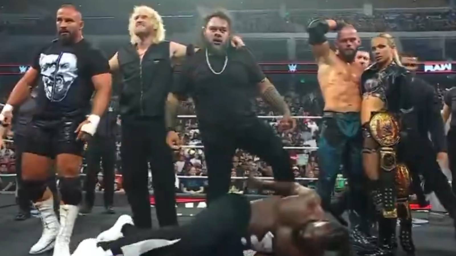 WWE Legend Causes Stir With Tweet About Oba Femi Going Off-Script on Raw