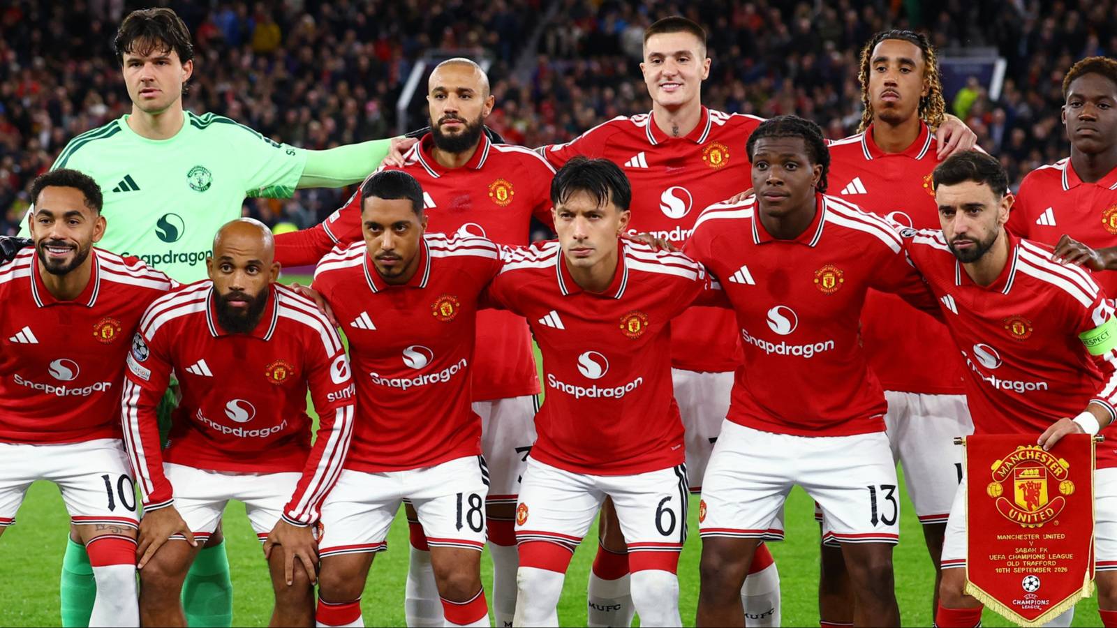 Mbeumo and two Man Utd teammates wear special shirts