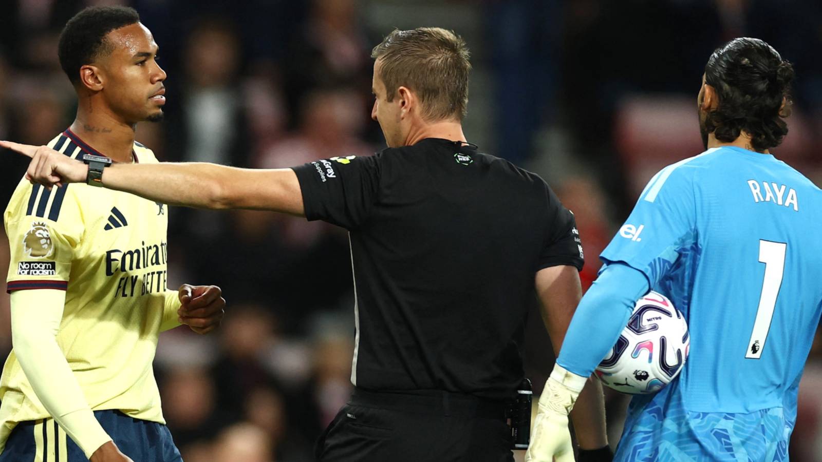Why Gabriel Was Shown Yellow Card vs Sunderland Amid ‘Corruption Against Arsenal' Claims