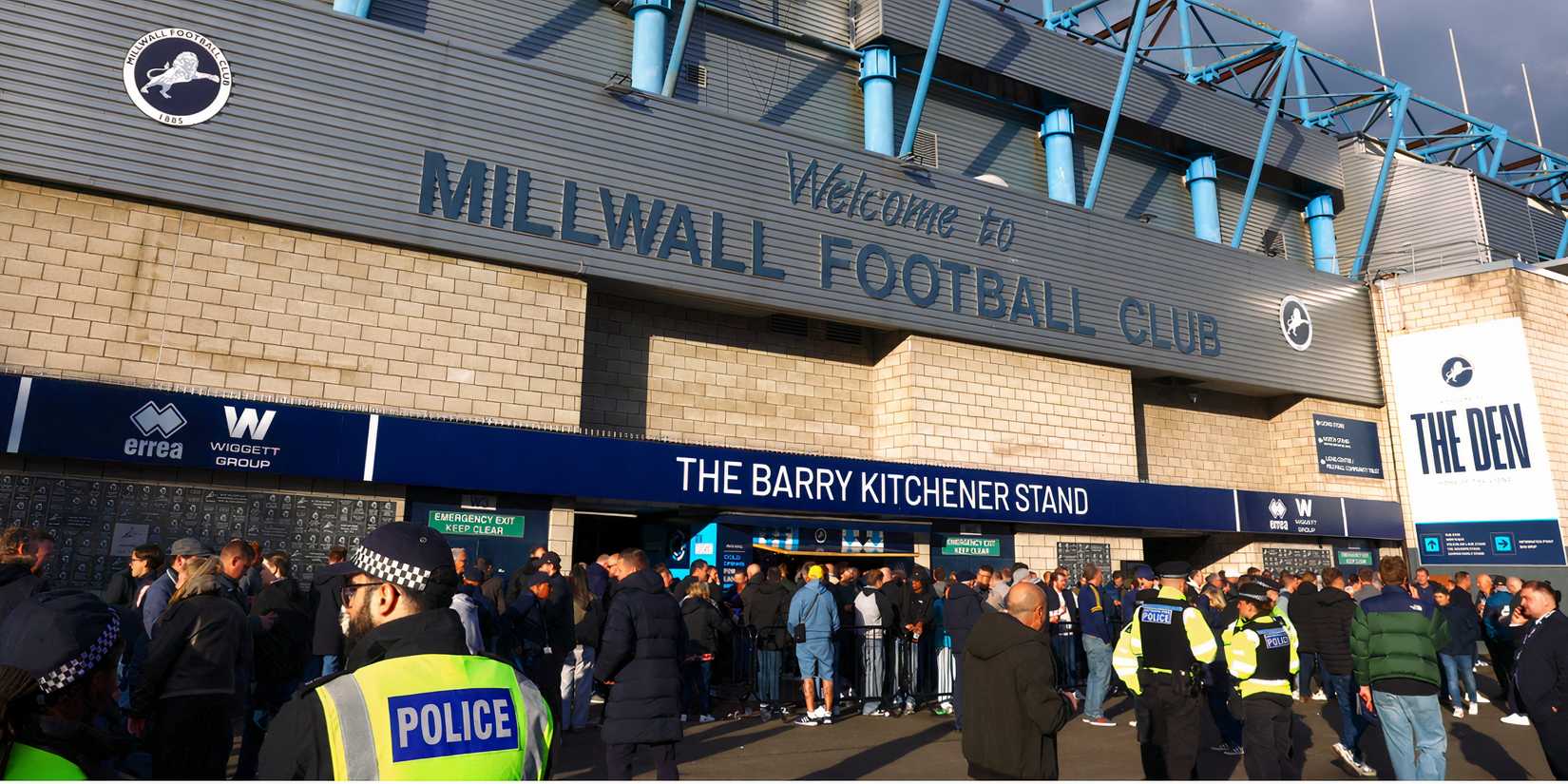 Millwall Stadium The Den