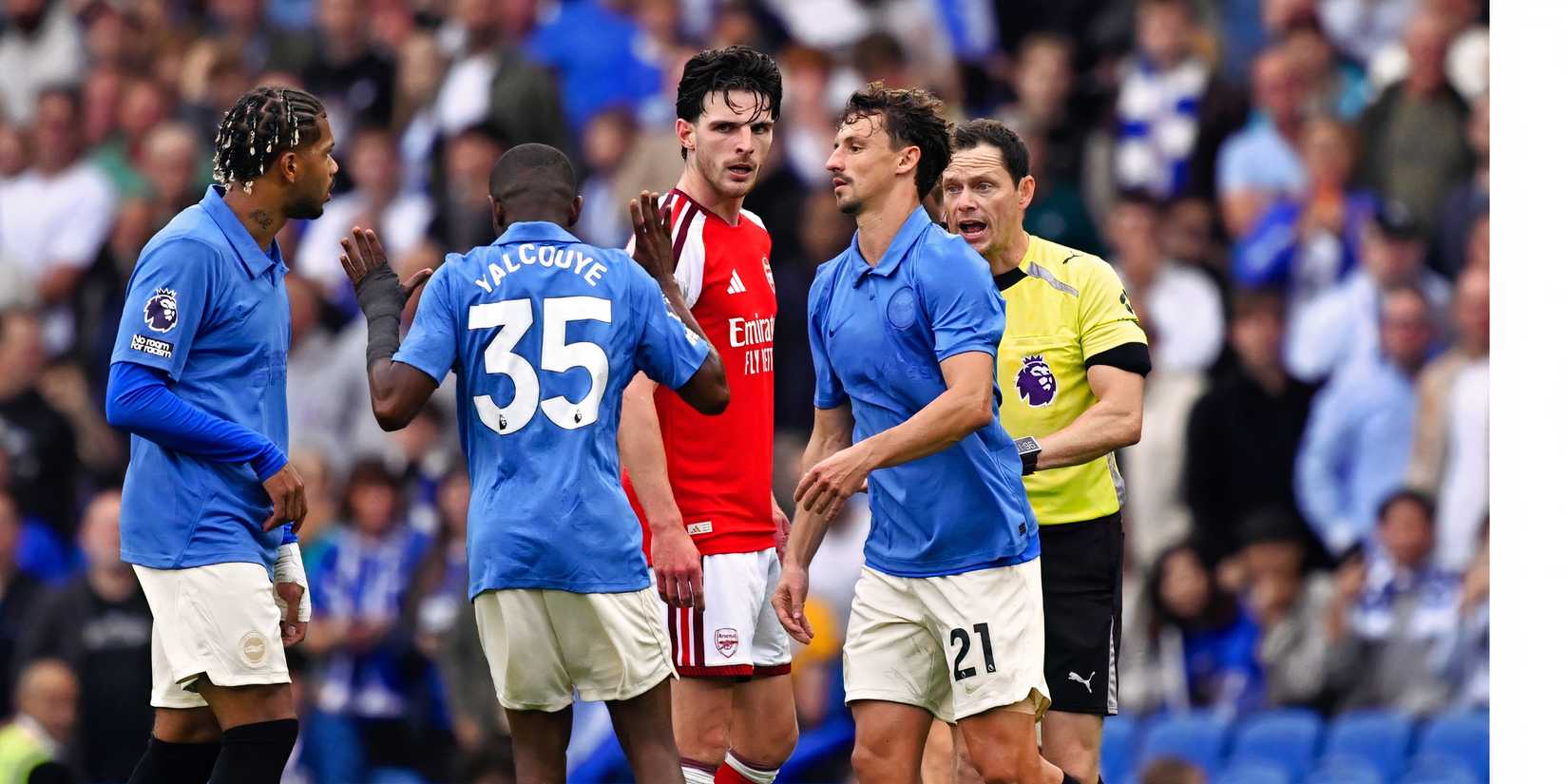 Ex-PGMOL Chief Casts Verdict on Declan Rice’s ‘Violent Action’ vs Brighton