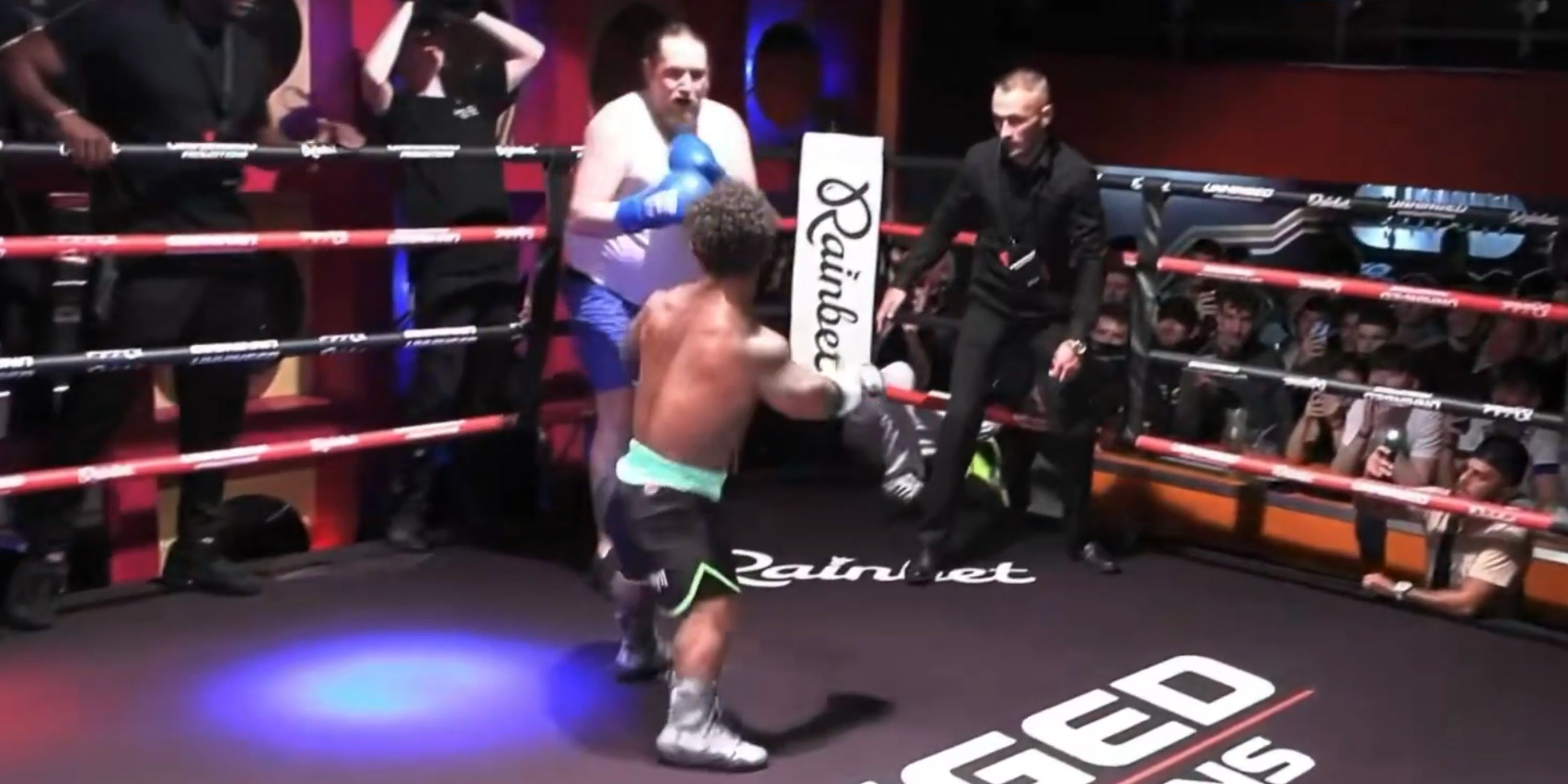 Likkleman vs General G: Dwarf Stops 110kg Opponent in Boxing Match