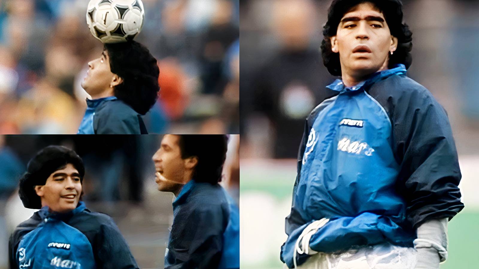 Diego Maradona & Live is Life: Napoli Legend's Iconic Warm-Up Routine