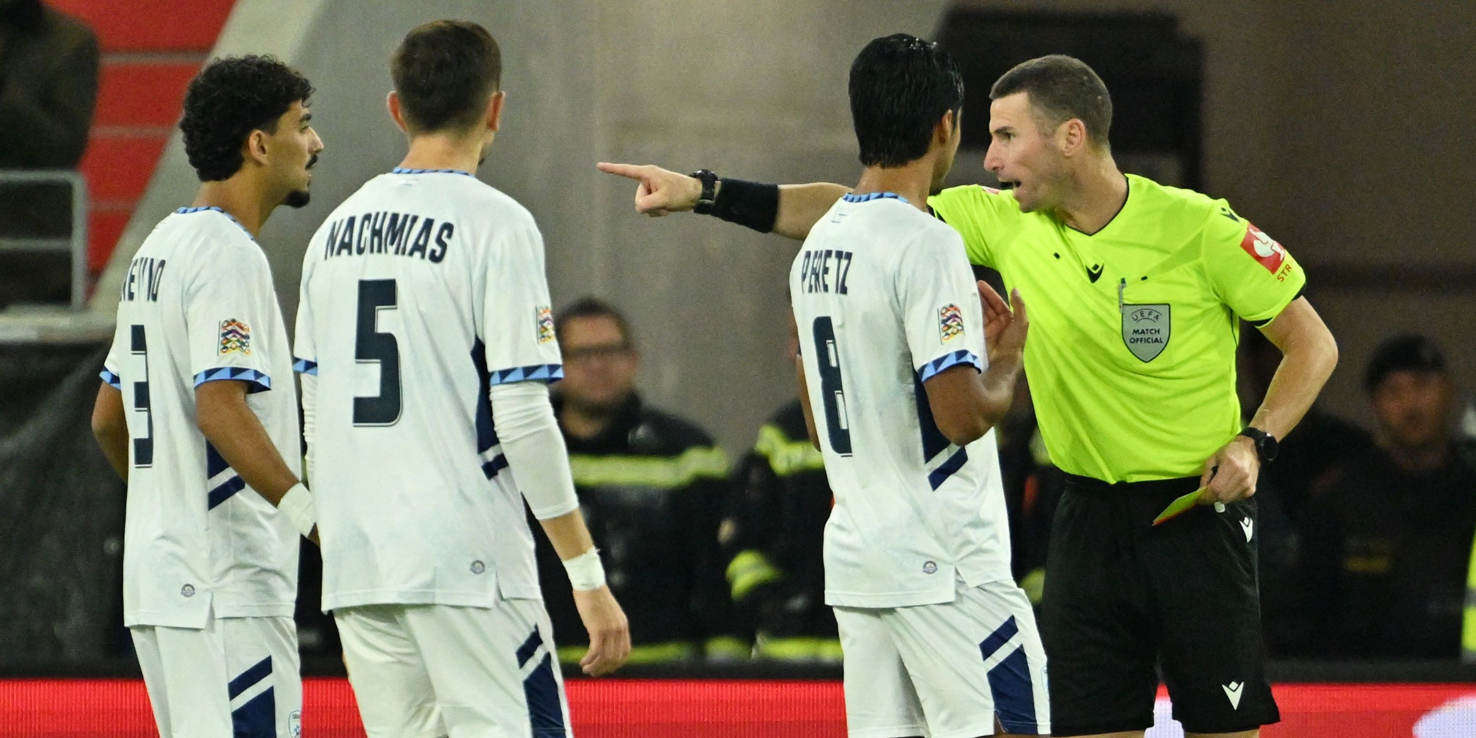Israeli Player Sent Off For 'Gun' Celebration vs Austria