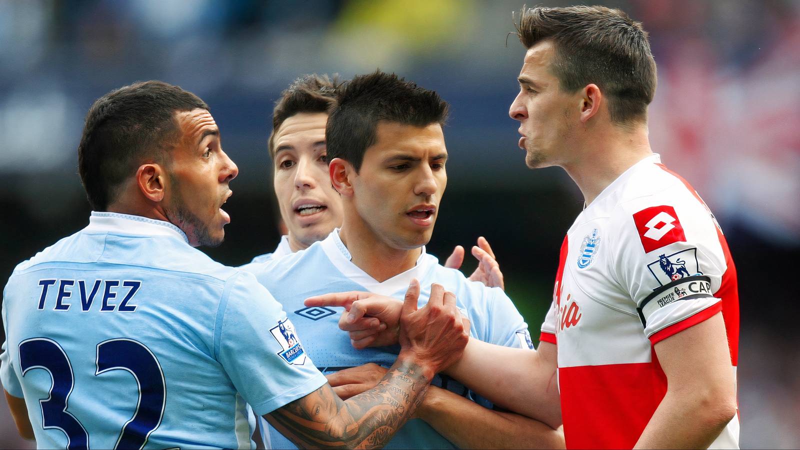 Barton Hits Back at Rooney's Man City Conspiracy Talk