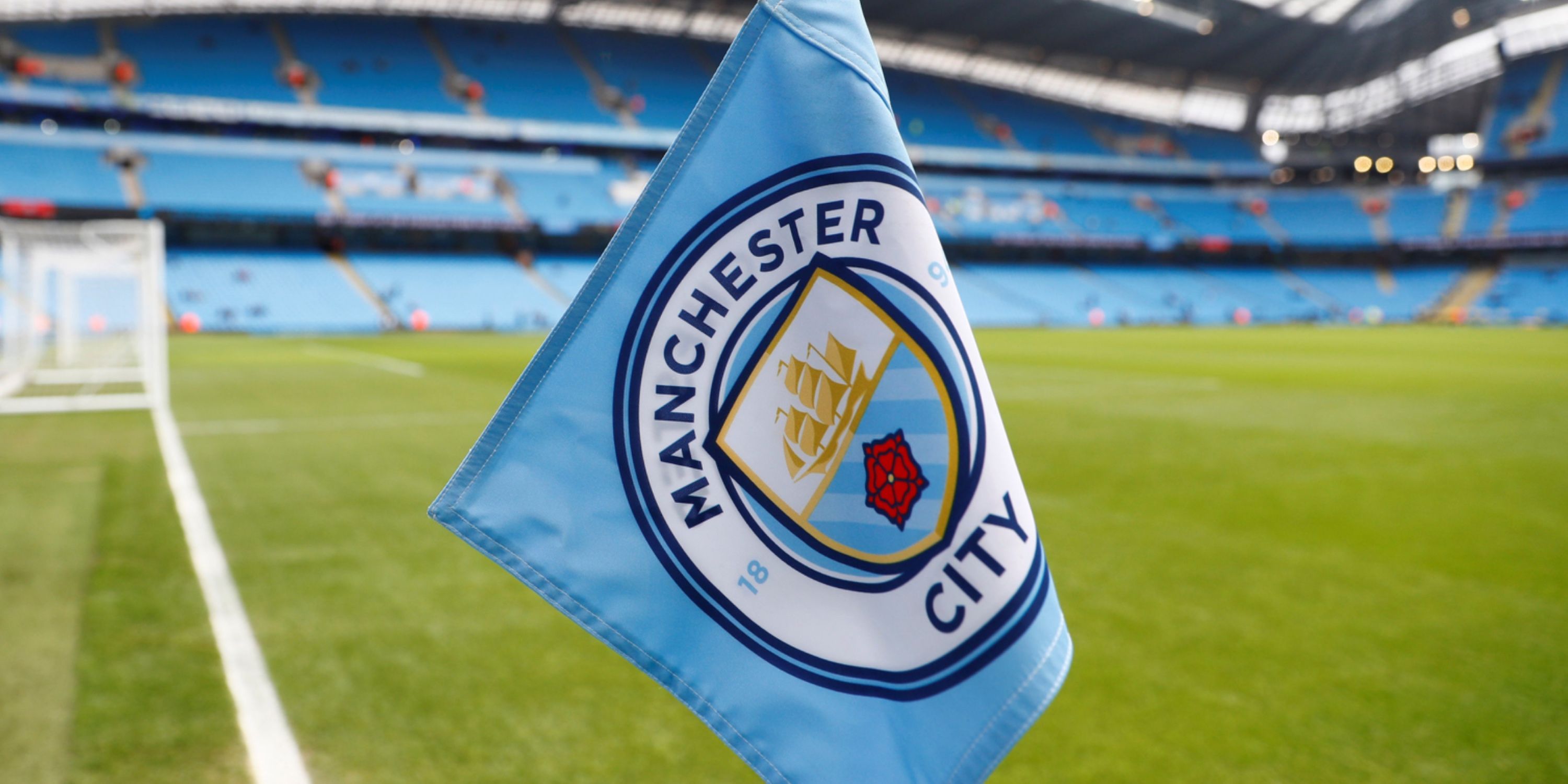 Man City corner flag