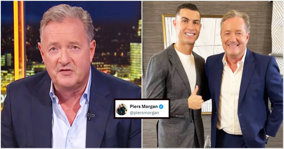 Piers Morgan Named Lionel Messi the Greatest Footballer Ever in Deleted Post