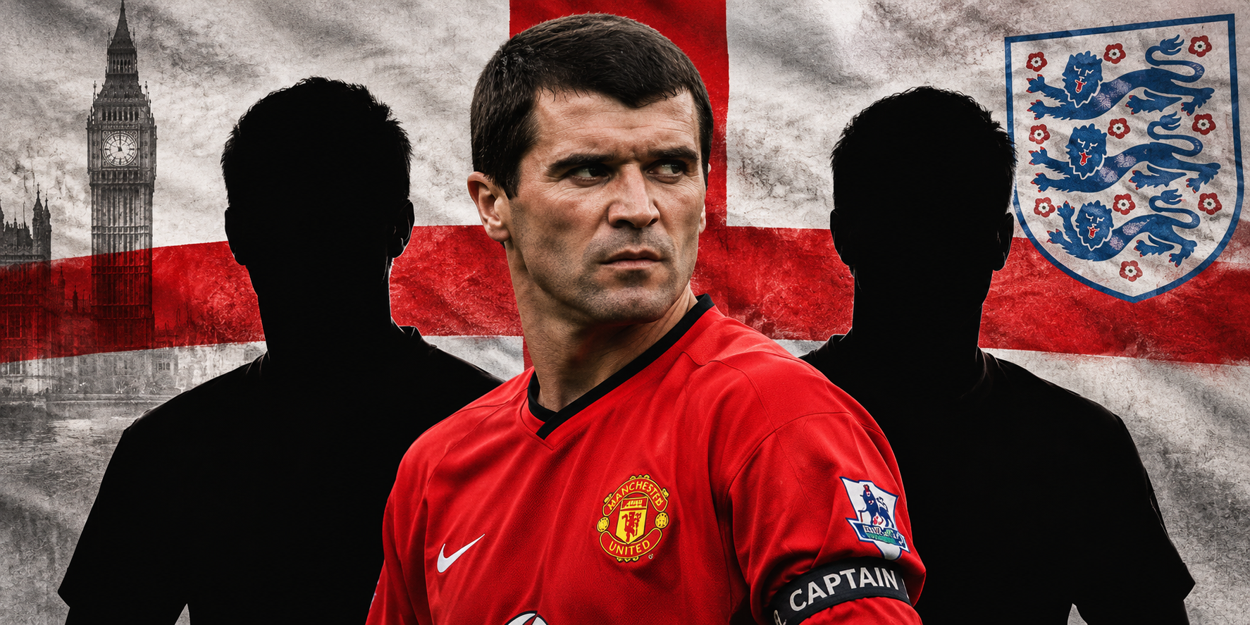England Star ‘Battered’ Premier League Player Roy Keane Avoided