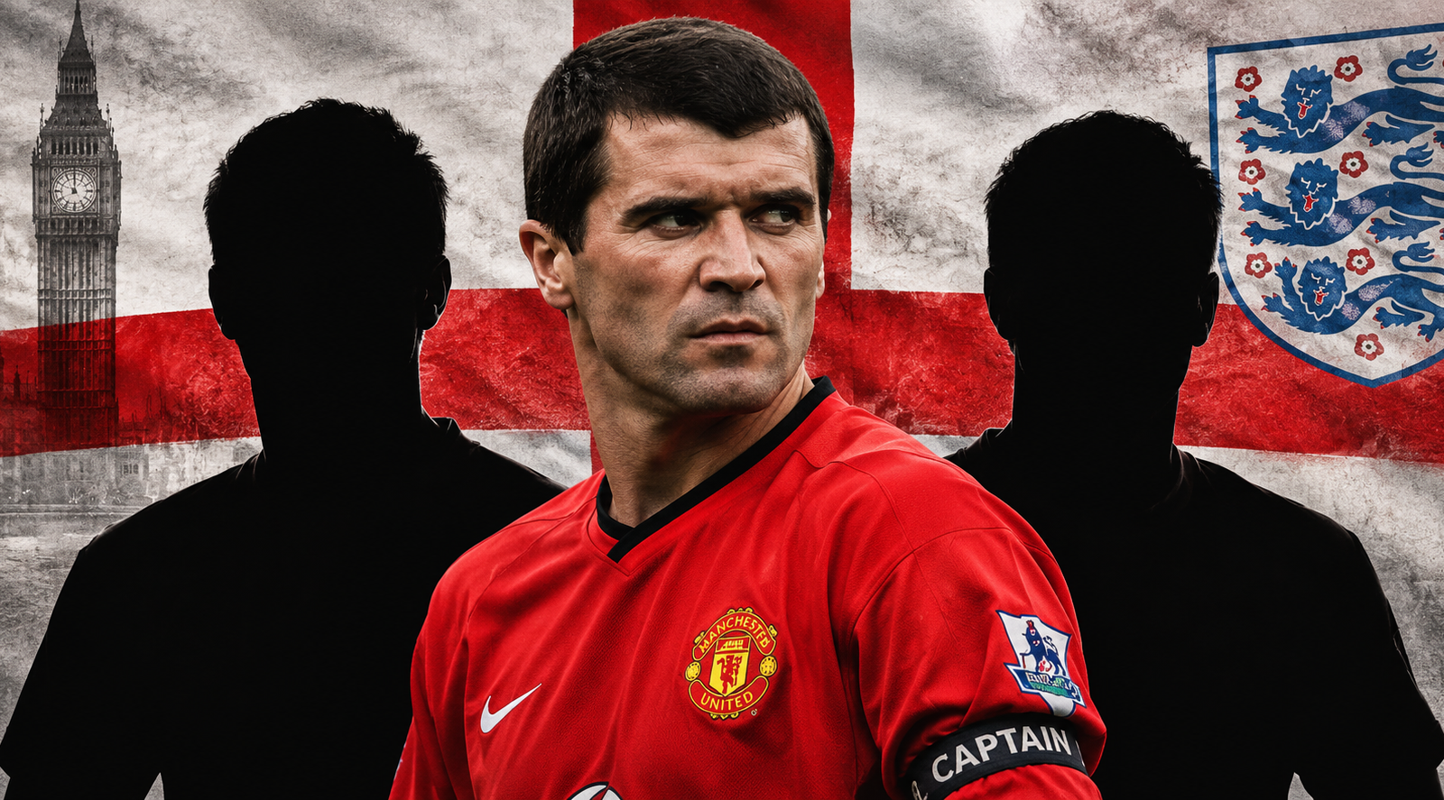 England Star ‘Battered’ Premier League Player Roy Keane Avoided