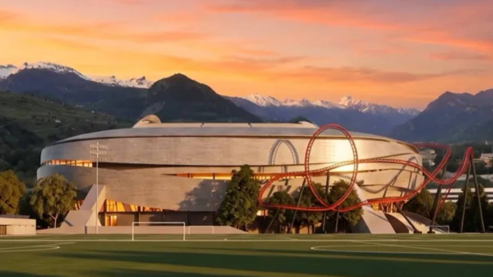 Top-flight Club Reveal £420 Million New Stadium Plan Featuring a Rollercoaster