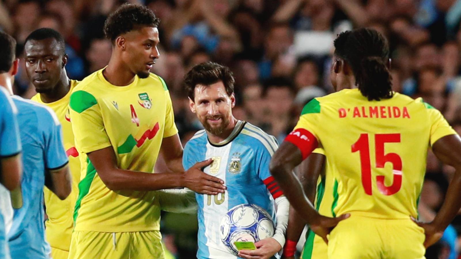 Argentina's Behaviour Towards Benin Slammed During Messi's Last Match