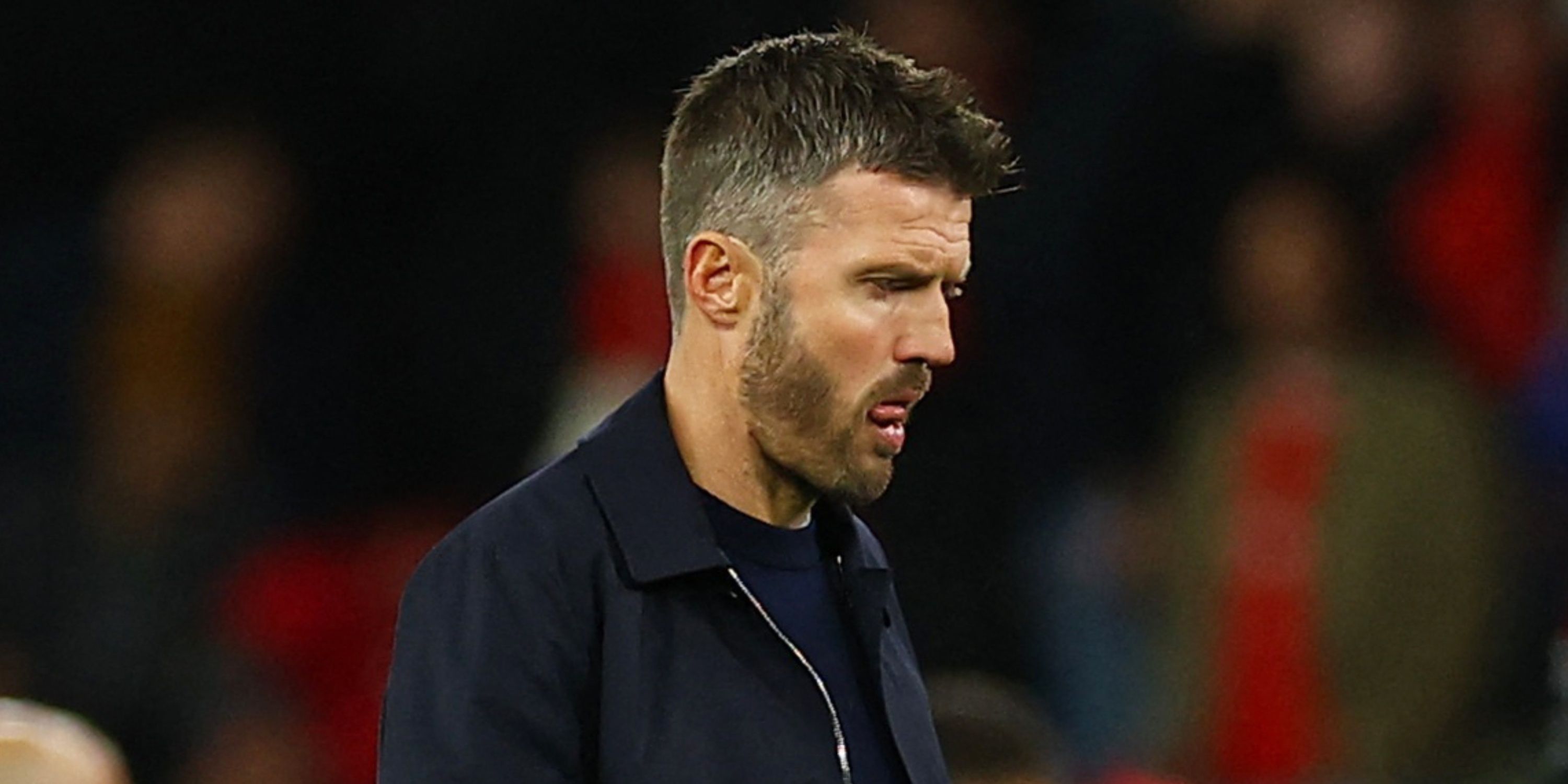 Man United head coach Michael Carrick