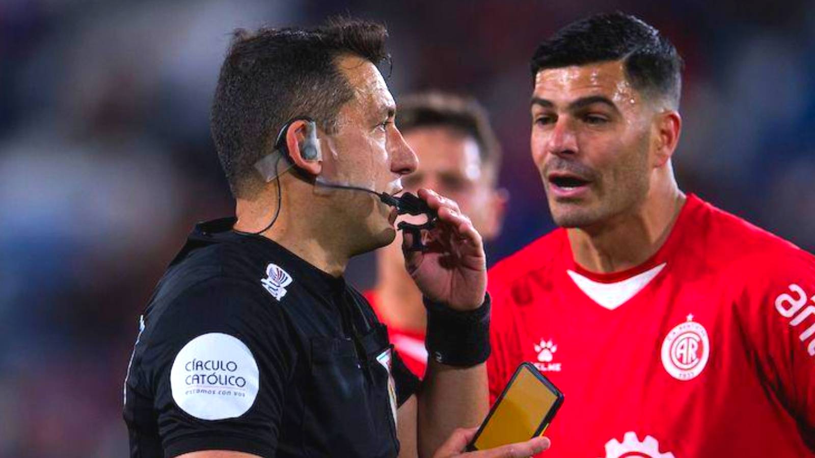 Referee Makes History Using Football's First 'Digital Card'