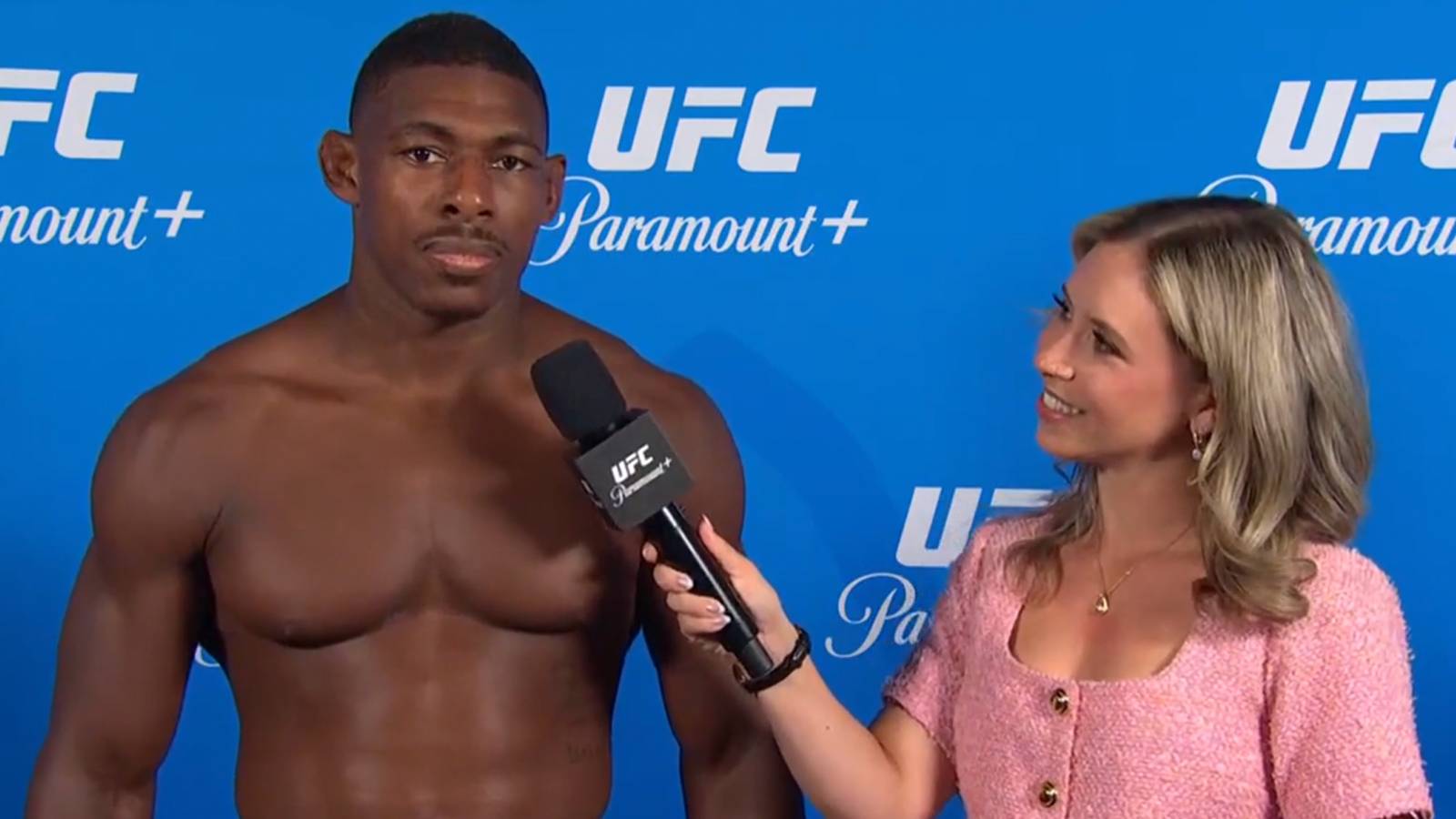 Joaquin Buckley's Bizarre Interview After Snubbing Dana White's Handshake