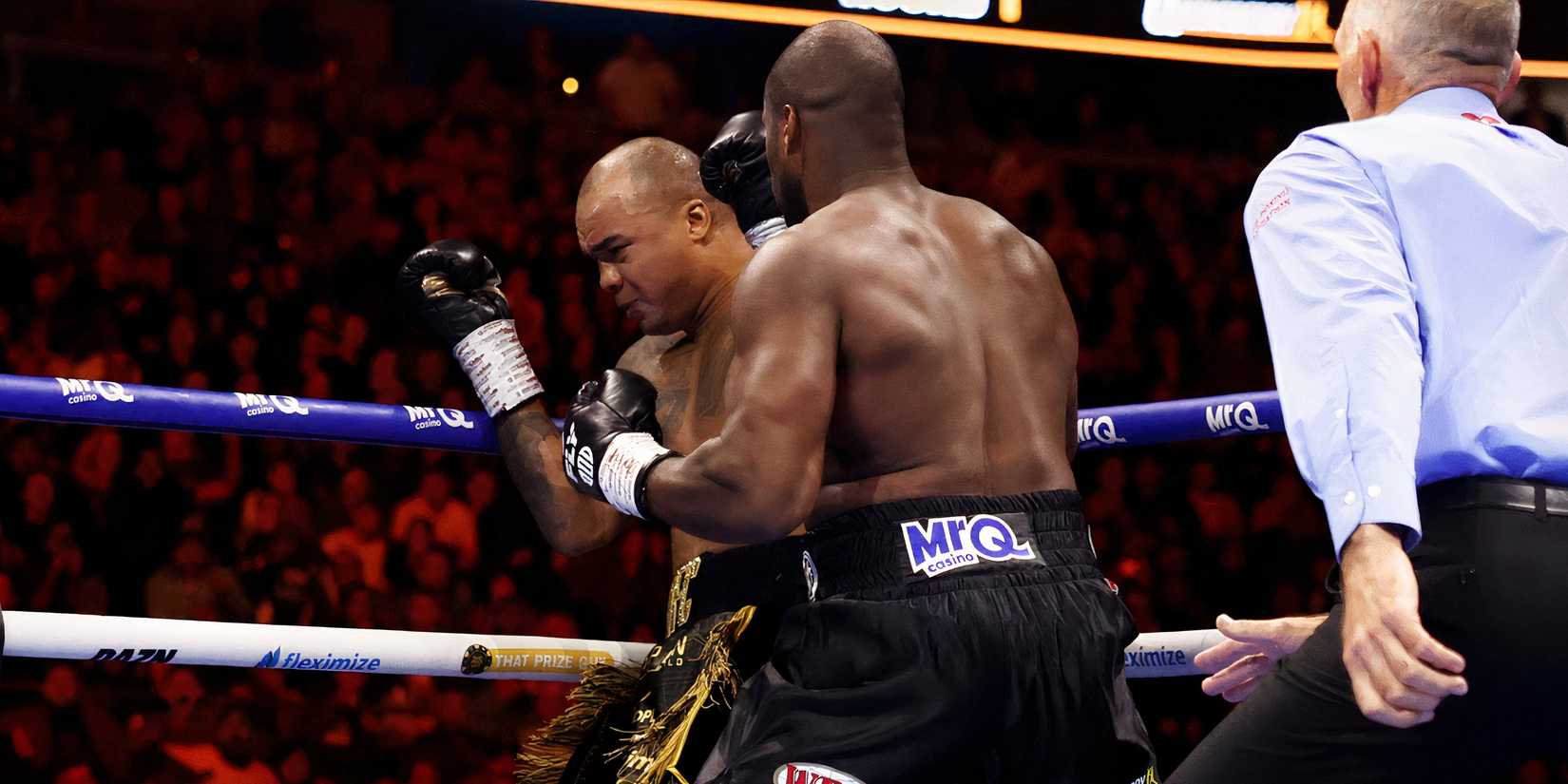 Fabio Wardley and Daniel Dubois