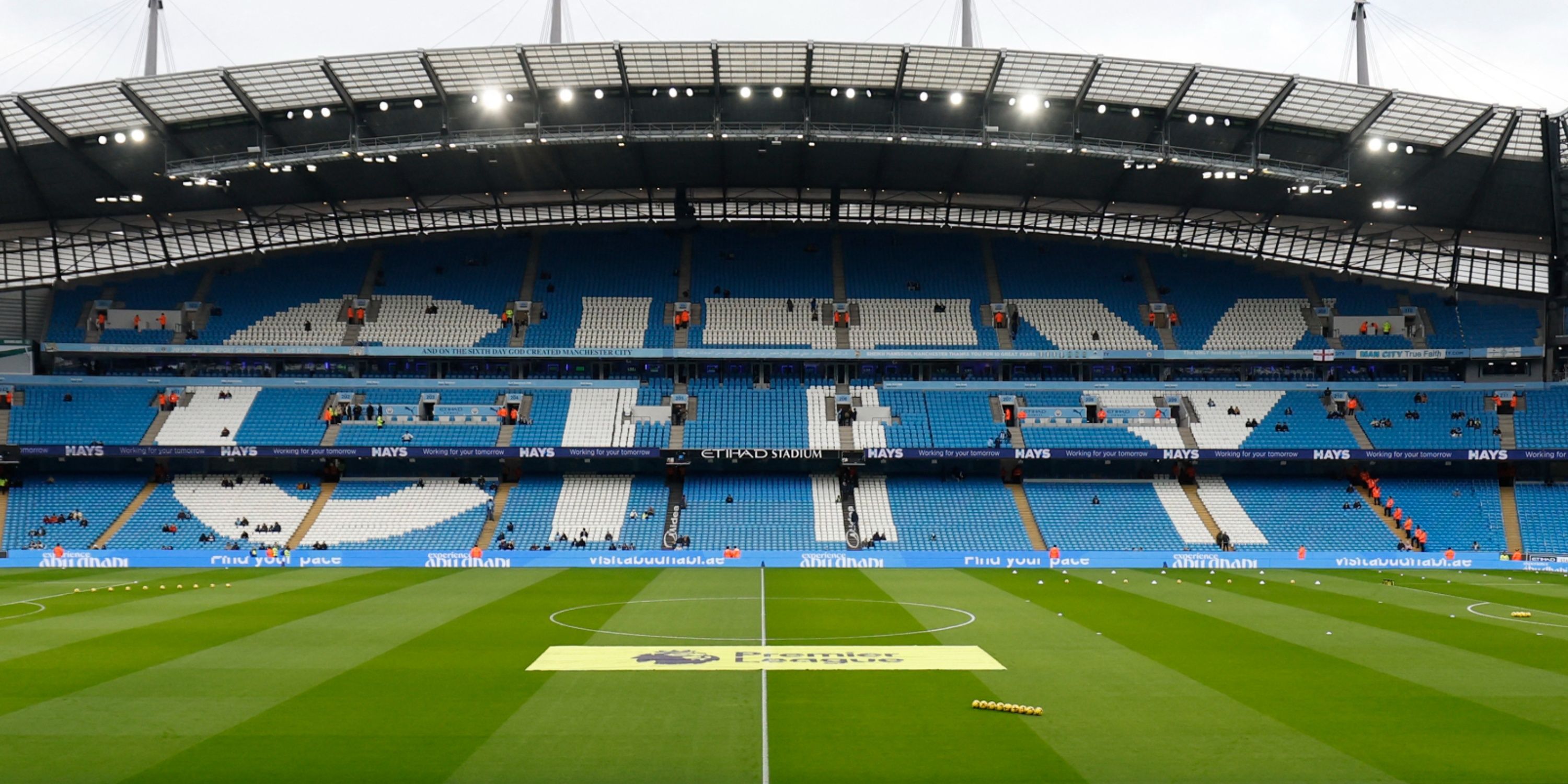 The Etihad Stadium, home of Manchester City