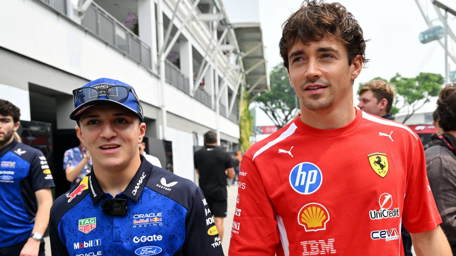 Charles Leclerc Slams Isack Hadjar For Max Verstappen Comments Ahead of US Grand Prix