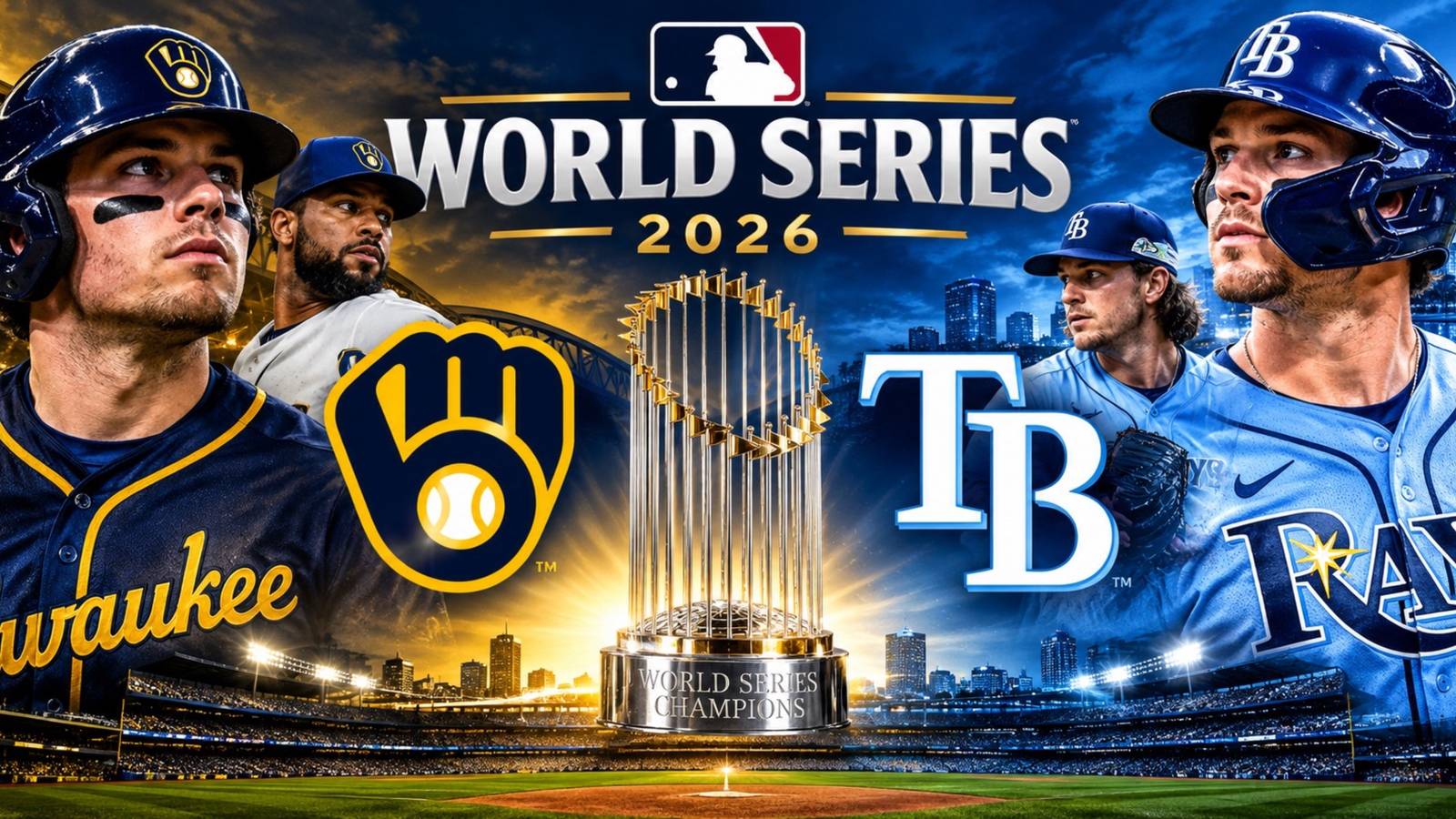MLB World Series: Supercomputer Predicts Tampa Bay Rays vs Milwaukee Brewers