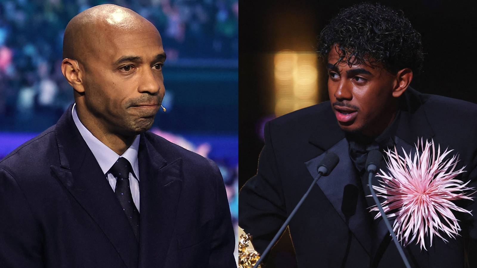 Thierry Henry Slammed For 'Pathetic' Comment to Lamine Yamal at Ballon d'Or Ceremony