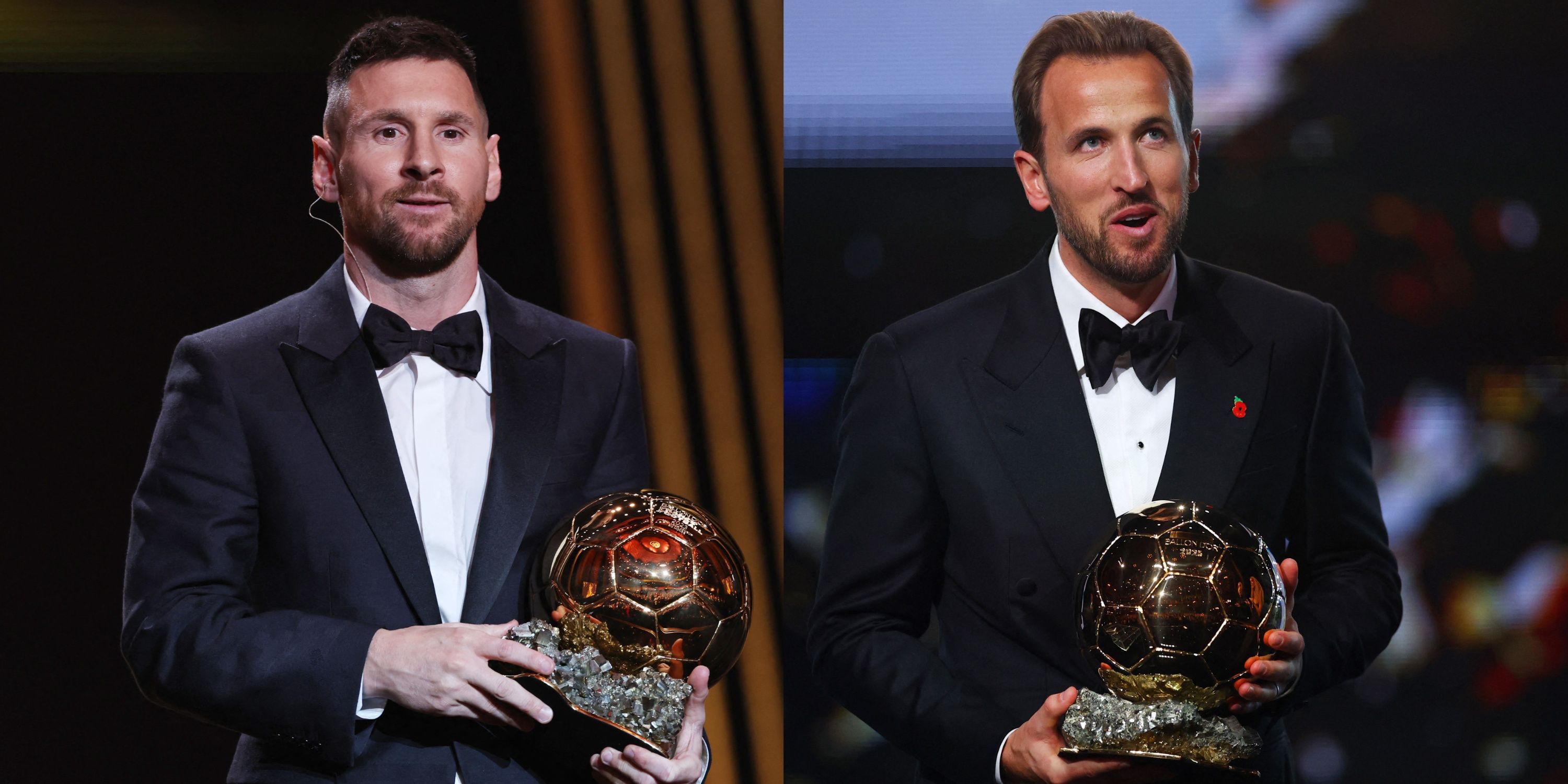 Lionel Messi 2023 Ballon d'Or Harry Kane 2026 Ballon d'Or