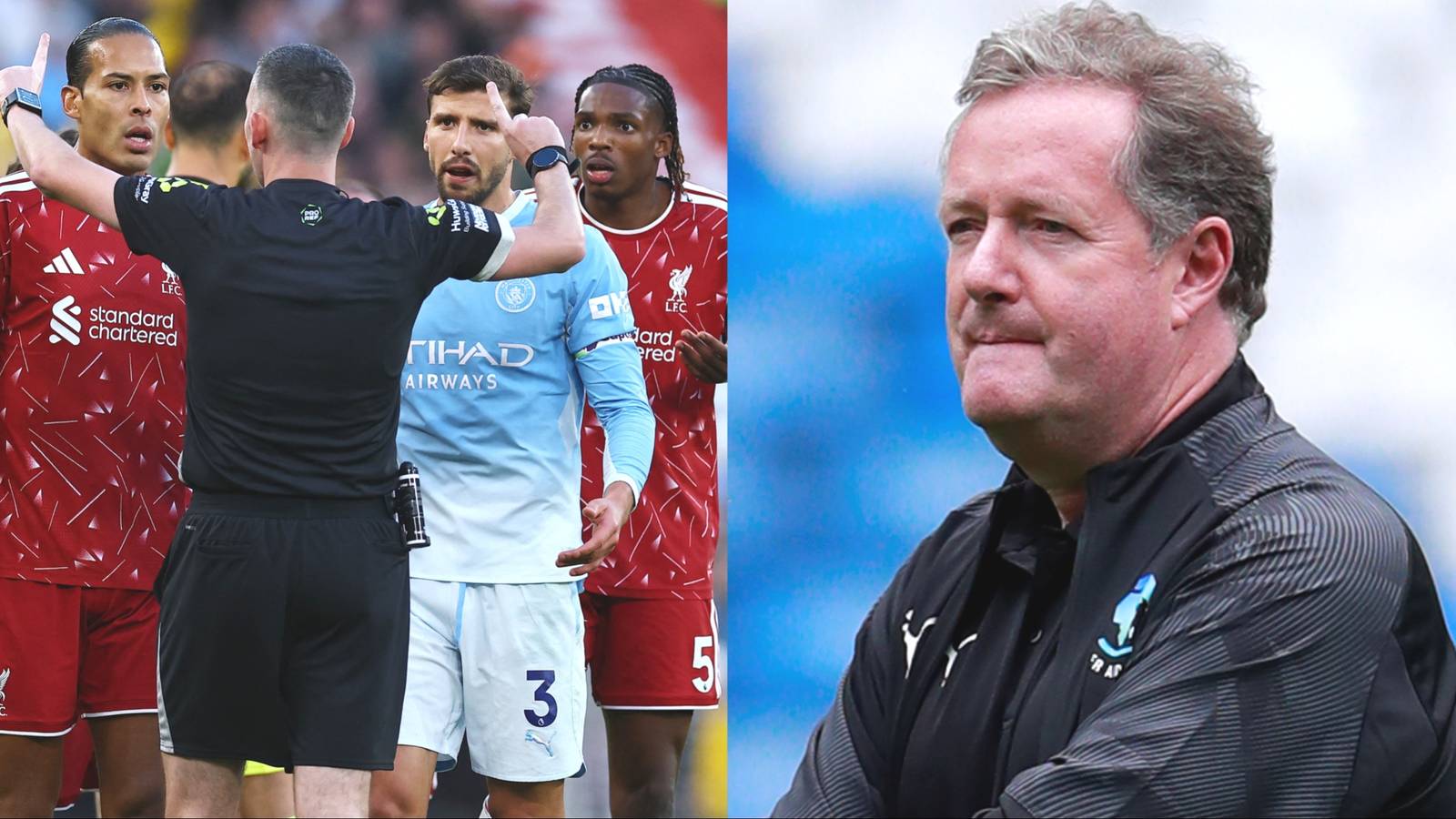 Liverpool 0-3 Man City: Piers Morgan Slams ‘Total Farce’ in Strong Verdict