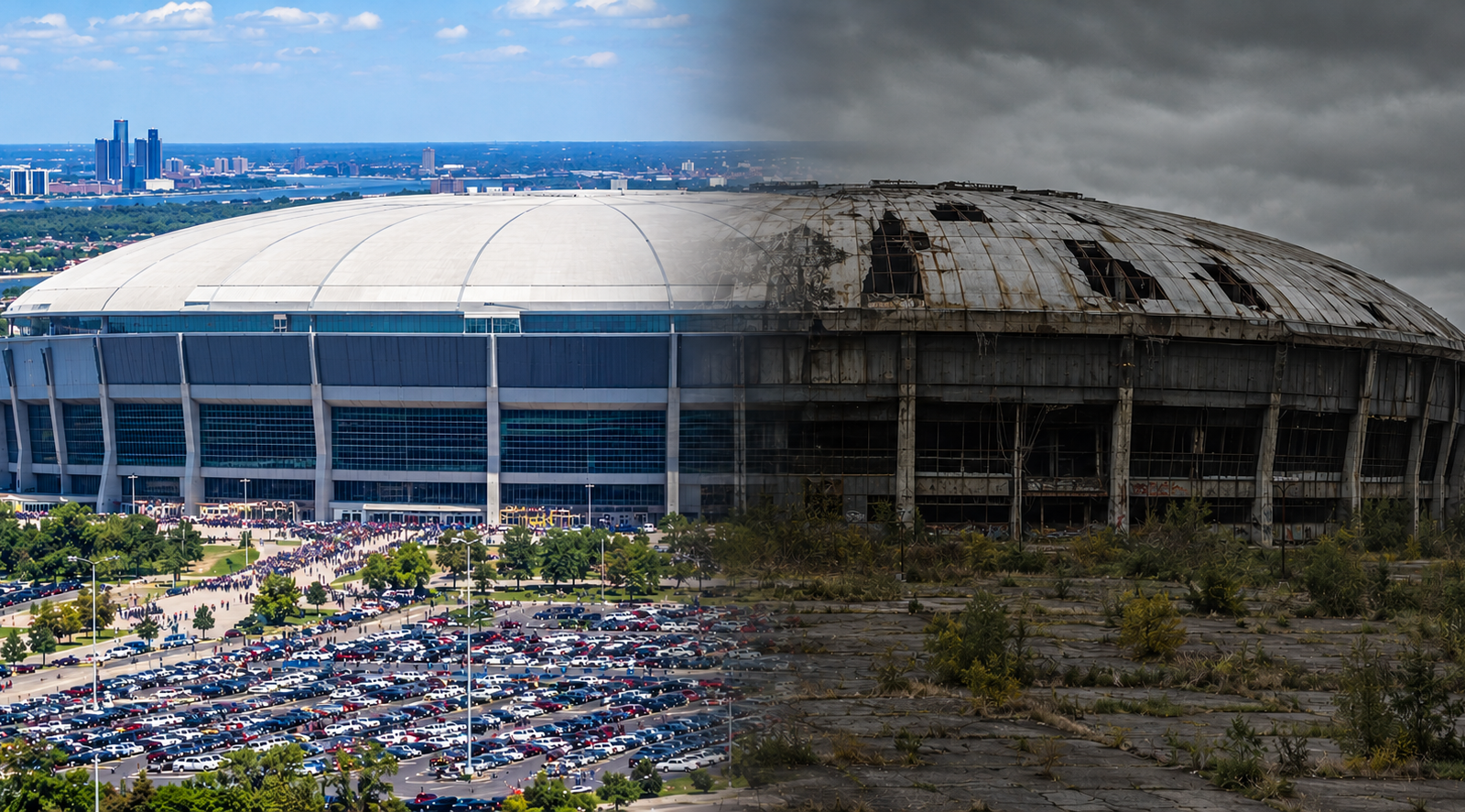What Happened to the Pontiac Silverdome, the NFL’s Biggest Stadium
