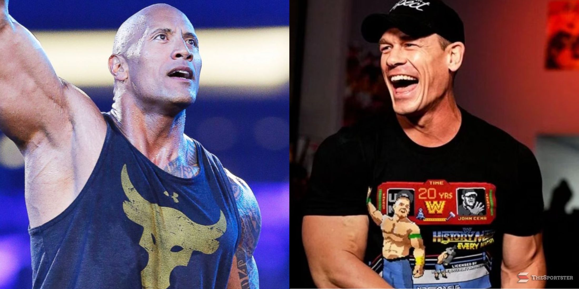 WWE 2K23: The Rock and John Cena