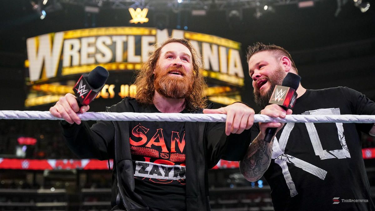 WWE Raw: Sami Zayn and Kevin Owens coming to the ring together just feels right
